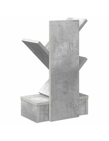 Scaffale per Libri a Forma di Albero 3 Strati 30 x 18 x 48 cm