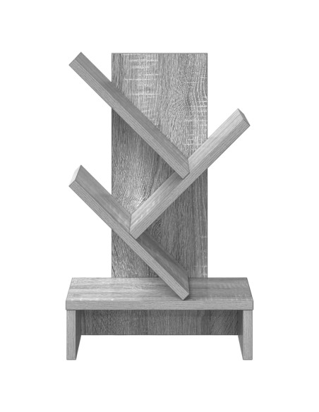 Scaffale per Libri a Forma di Albero 3 Strati 30 x 18 x 48 cm