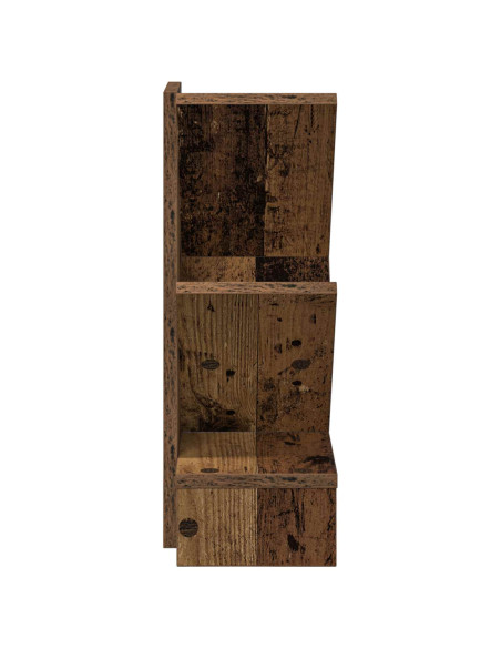 Scaffale per Libri a Forma di Albero 3 Strati 30 x 18 x 48 cm