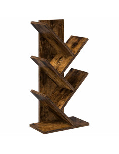 Libreria ad Albero 4 Piani 30 x 18 x 60 cm Legno ingegnerizzato