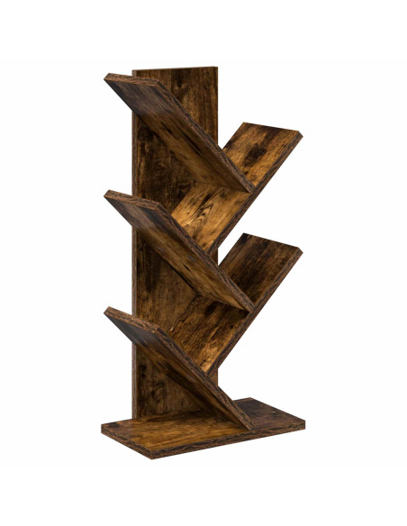 Libreria ad Albero 4 Piani 30 x 18 x 60 cm Legno ingegnerizzato