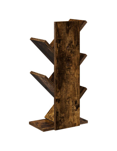 Libreria ad Albero 4 Piani 30 x 18 x 60 cm Legno ingegnerizzato