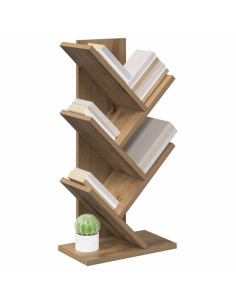Libreria ad Albero 4 Piani 30 x 18 x 60 cm Legno ingegnerizzato 2