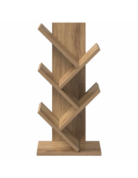 Libreria ad Albero 4 Piani 30 x 18 x 60 cm Legno ingegnerizzato