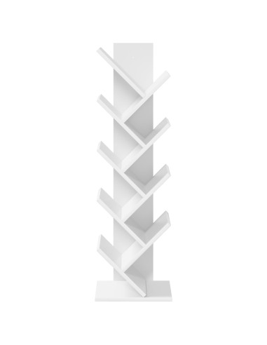 Scaffale per Libri a Forma di Albero 6 Ripiani 30 x 18 x 100 cm