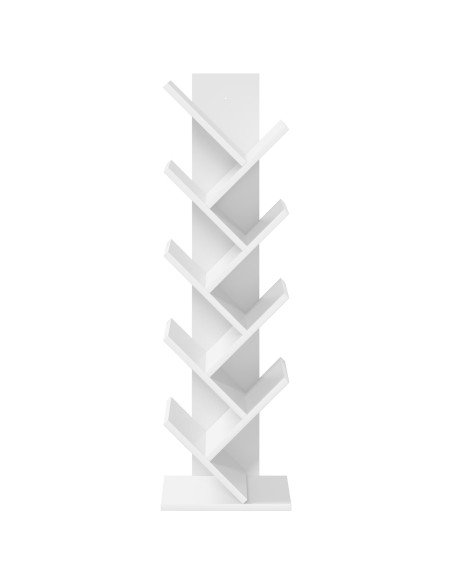 Scaffale per Libri a Forma di Albero 6 Ripiani 30 x 18 x 100 cm