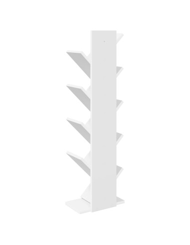 Scaffale per Libri a Forma di Albero 6 Ripiani 30 x 18 x 100 cm