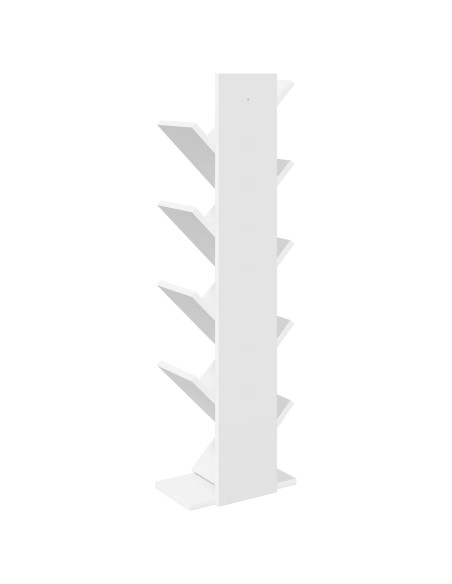 Scaffale per Libri a Forma di Albero 6 Ripiani 30 x 18 x 100 cm