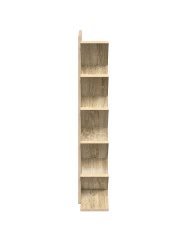Scaffale da Libro ad Albero 6 Livelli 30 x 18 x 100 cm