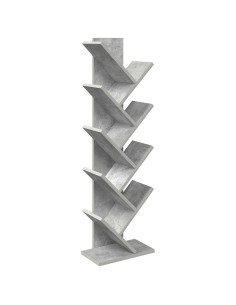 Scaffale per Libri ad Albero 6-Scomparti 30 x 18 x 100 cm