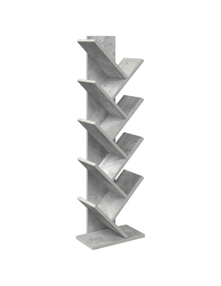 Scaffale per Libri ad Albero 6-Scomparti 30 x 18 x 100 cm