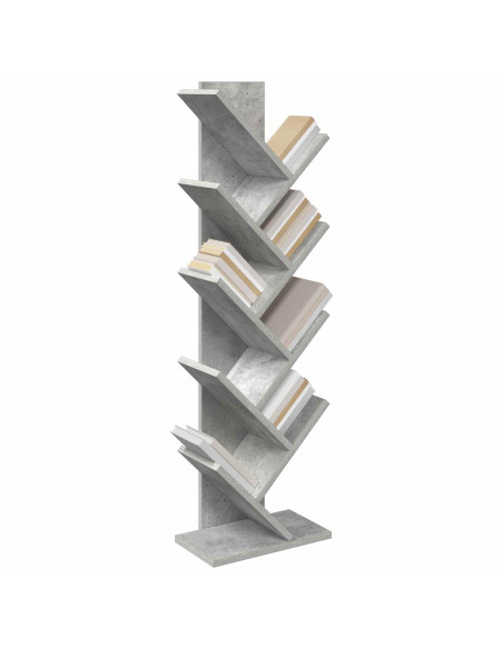 Scaffale per Libri ad Albero 6-Scomparti 30 x 18 x 100 cm