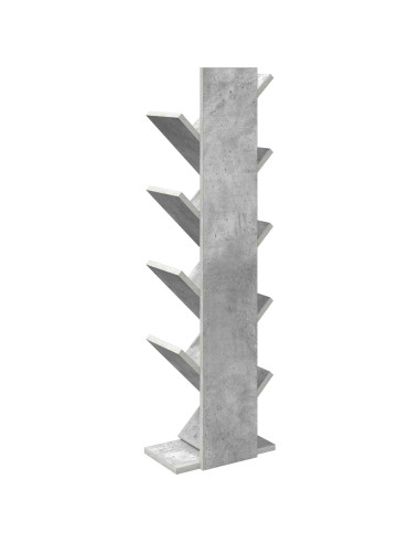 Scaffale per Libri ad Albero 6-Scomparti 30 x 18 x 100 cm