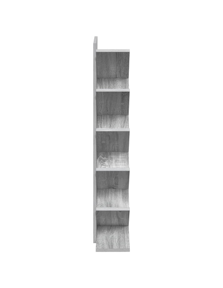 Scaffale da Libro ad Albero 6 Livelli 30 x 18 x 100 cm