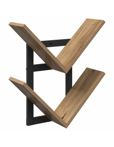 Mensola a muro flottante Rovere Artigianale 43 x 15 x 47 cm