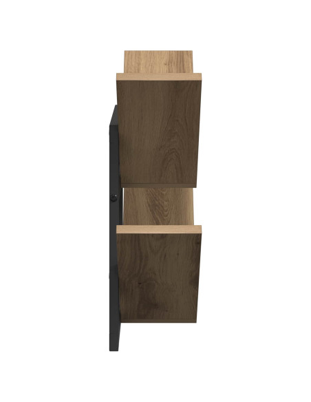 Mensola a muro flottante Rovere Artigianale 43 x 15 x 47 cm
