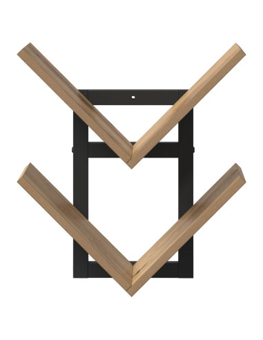 Mensola a muro flottante 2 pcs Rovere Artigianale