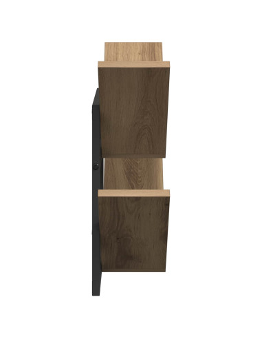 Mensola a muro flottante 2 pcs Rovere Artigianale