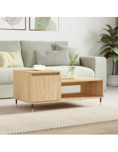 Tavolino da Salotto Rovere Sonoma 100x50x45cm Legno Multistrato