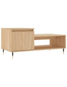 Tavolino da Salotto Rovere Sonoma 100x50x45cm Legno Multistrato 2