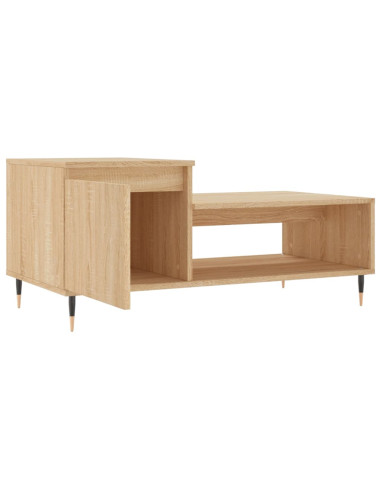 Tavolino da Salotto Rovere Sonoma 100x50x45cm Legno Multistrato