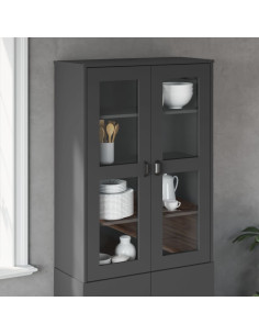 Piano per Credenza VIKEN Antracite in Legno Multistrato