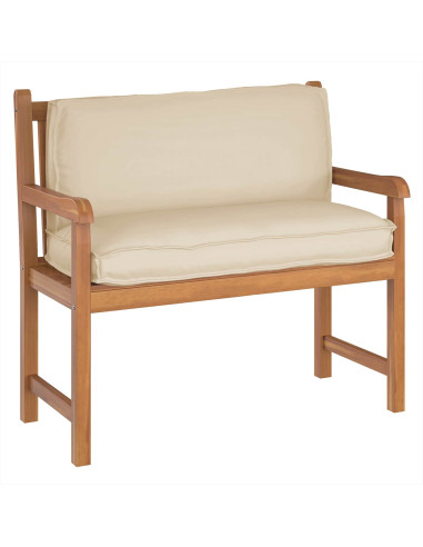 Cuscino Beige 120 x 40 x 12 cm Tessuto Oxford