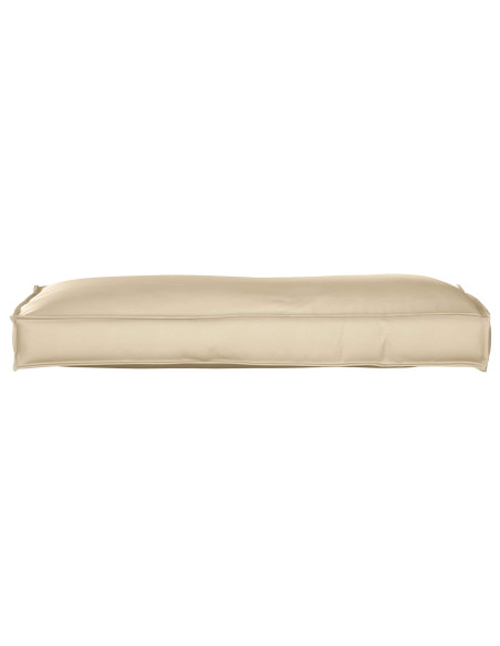 Cuscino Beige 120 x 40 x 12 cm Tessuto Oxford