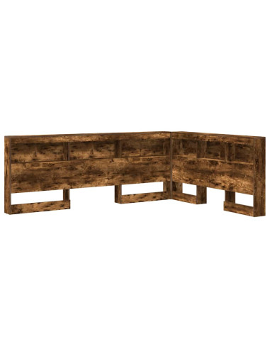 Testata contenitore Rovere fumé 140 cm Legno multistrato