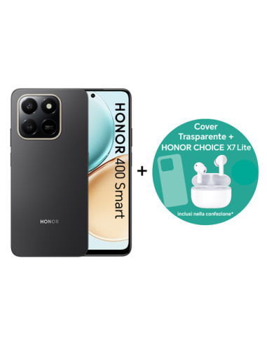 HONOR SMARTPHONE 400 SMART 8 256GB BK+X7 LIT WH+CASE
