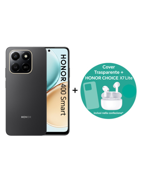 HONOR SMARTPHONE 400 SMART 8 256GB BK+X7 LIT WH+CASE