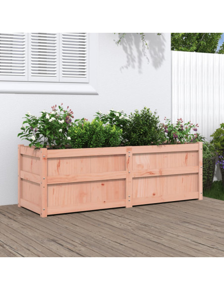 Fioriera da Giardino 150x50x50 cm in Legno Massello di Douglas