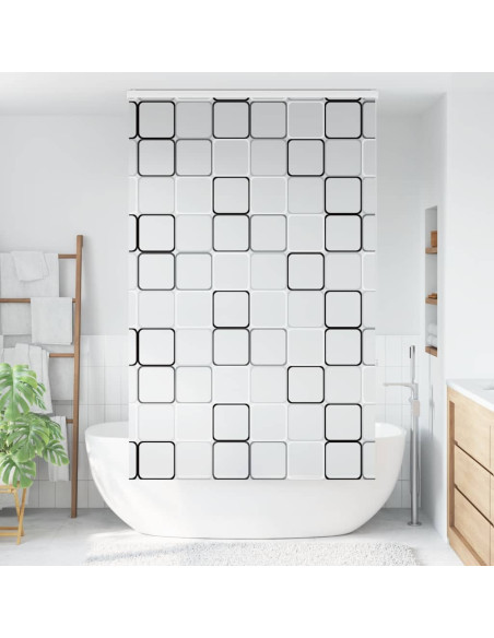Tenda a Rullo per Doccia Cassonetto 140x240cm Larghezza Tessuto