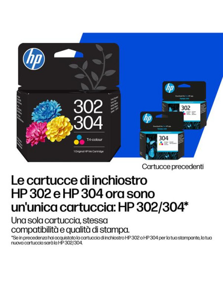 HP 302XL/304XL BLACK ORIGINAL INK