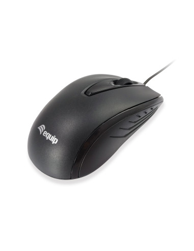 MOUSE OTTICO USB 1000 DPI BK 3 TASTI COMPATTO PLUG&PLAY