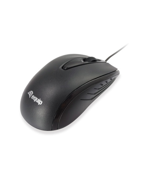 MOUSE OTTICO USB 1000 DPI BK 3 TASTI COMPATTO PLUG&PLAY
