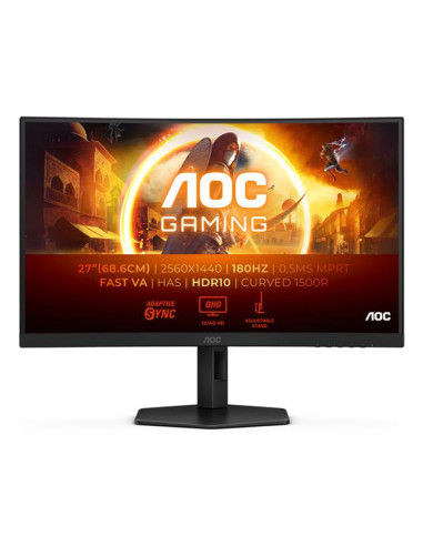 MONITOR 27 CURVO VA 2K 180HZ