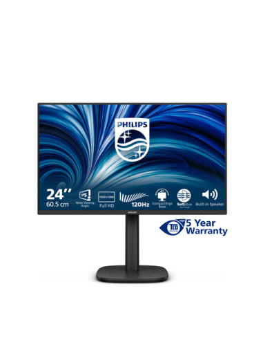 PHILIPS MONITOR 23,8 LED IPS FHD 16:9 4MS 250 CDM, PIVOT, VGA/DP/HDMI, MULTIMEDIALE