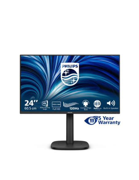 PHILIPS MONITOR 23,8 LED IPS FHD 16:9 4MS 250 CDM, PIVOT, VGA/DP/HDMI, MULTIMEDIALE