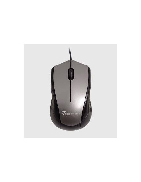 Techmade Mouse Ottico Usb Con Filo TM-XJ15 Grey