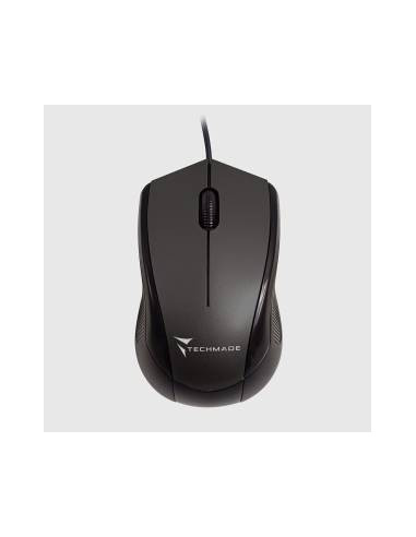 Techmade Mouse Ottico Usb Con Filo TM-XJ15 Black