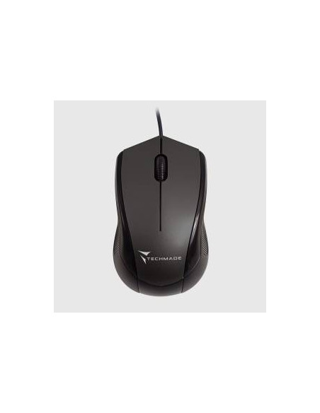 Techmade Mouse Ottico Usb Con Filo TM-XJ15 Black