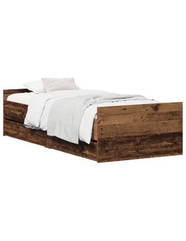 Struttura del letto Legno antico 90 x 200 cm