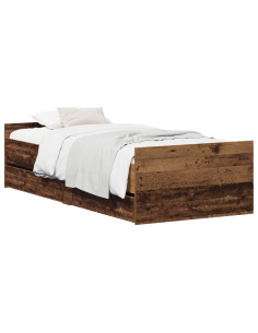 Struttura del letto Legno antico 100 x 200 cm