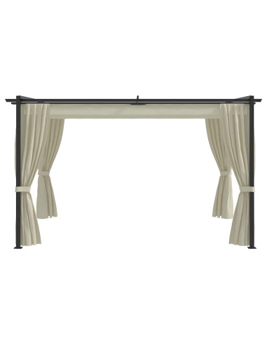 Gazebo 4x3 m Crema
