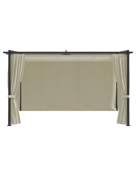 Gazebo 4x3 m Crema