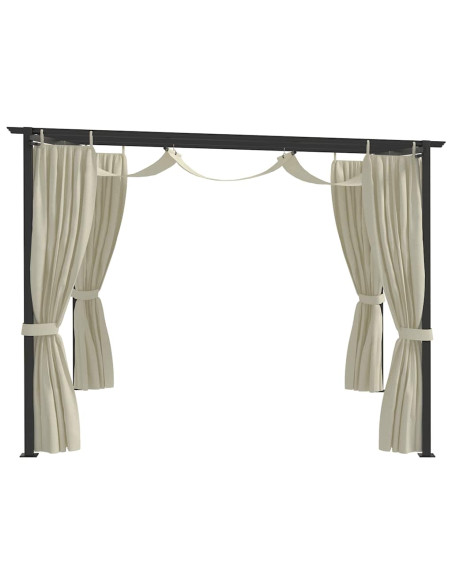 Gazebo 4x3 m Crema