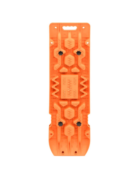 Tavole di Trazione 2 pz Arancioni 107x31x7 cm Nylon