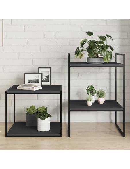 Ripiani per Libreria 4pz Grigi 40x50x1,5cm in Legno Multistrato