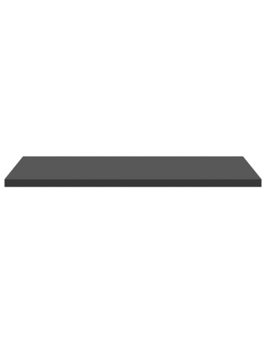 Ripiani per Libreria 4pz Grigi 40x50x1,5cm in Legno Multistrato